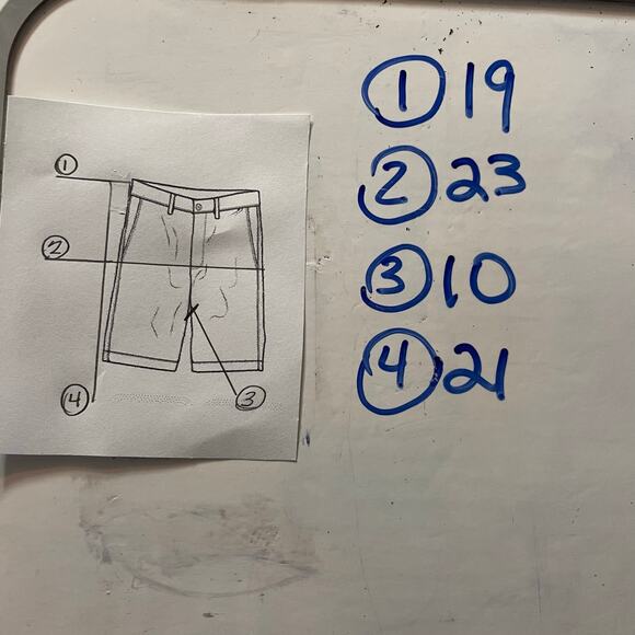 EUC - Perry Ellis Linen Blend Shorts - Picture 4 of 4